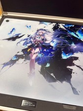 Uncle Panda Butterfly Ruin Limited Edition Glass Mouse Pad Exclusive 500pcs picture