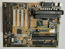 Gigabyte GA-686LX Slot 1 AGP ISA Motherboard + Intel Pentium II 300MHz + 128MB RAM picture