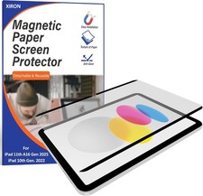 Magnetic Paper Screen Protector for iPad A16 11th/10th Gen, Anti-Scratch picture