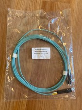 LC TO LC 4 METERS COMPULINK  FBL42D-5D5DT-4M 50/125 OM4 PLENUM ZIPCORD 2MM picture