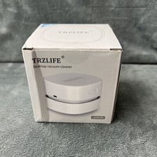 TRZLIFE Desk Vacuum Cleaner, Upgraded Mini Table Improved White  - NEW picture