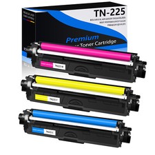 3PK TN225 C Y M Color Toner Set for Brother MFC-9330CDW MFC-9140CDN HL-3140CW picture
