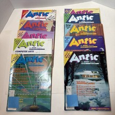 Antic The Atari Resource Magazine Lot Of 10 Issues 1985 picture