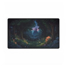 Enchanted Forest Desk Mat | Mushroom Mousepad picture