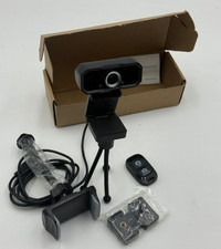 FHD Webcam 1080p Live Streaming Camera with Stereo Microphone for Desktop Laptop picture