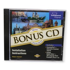 Transparent Language Bonus CD GrammarPro Unitype Global Writer Win Mac picture