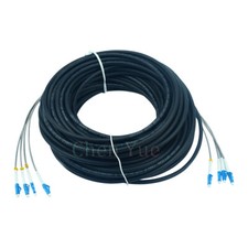 75M Field Outdoor Fiber Cable LC-LC 4 Strand 9/125 SingleMode Fiber Patch Cord picture