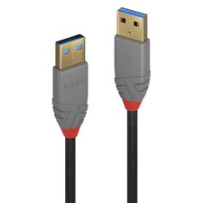 Lindy 0.5m USB 3.2 Type A Cable, 5Gbps, Anthra Line picture
