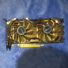 Galaxy NVIDIA GeForce PCI Express Graphics Card Dual Fan Heatsink Cooling picture