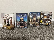 Assorted Pc GamesAge Of EmpiresThree Medieval Total War2 Medieval Total War Kin picture