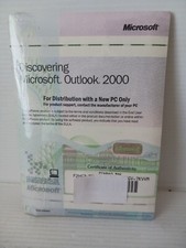 New Discovering Microsoft Outlook 2000 PC Software w/ Product Key Sealed picture