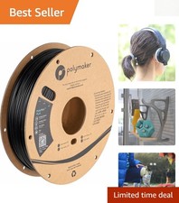 Polymax Tough PLA 3D Printer Filament 1.75Mm 0.75Kg Black, Polymax 3D Printing P picture
