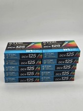 TDK DC4-125 4mm Data Cartridge Media Recogntion System 125m New Sealed Lot Of 10 picture