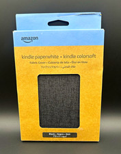 Amazon Fabric Cover for Kindle Paperwhite & Kindle Colorsoft, Black picture