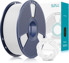 SUNLU PLA Plus Filament 1.75mm White 1KG picture