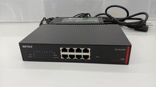 BUFFALO BS-GS2008P 8-Port Gigabit PoE Smart Switch – Good Condition picture