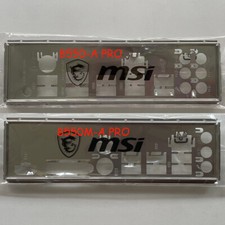 For MSI B550-A PRO, B550M-A PRO, A520M-A PRO I/O Shield BackPlate Blende Bracket picture