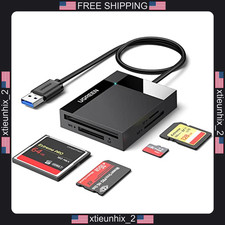 UGREEN USB 3.0 Card Reader for SD, Micro SD, CF, MS with 4 Slots picture