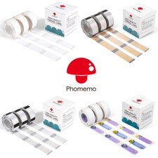 3 Rolls Adhesive Thermal Paper Sticker Label for Phomemo D30 Wireless Printer picture