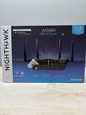 NIB NETGEAR – Nighthawk AX5400 Wi-Fi 6 Router, RAX54S-100NAS Sealed New in Box picture