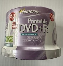 NEW FACTORY SEALED Memorex DVD+R 50 Pack 16X 4.7GB 120 Min. picture