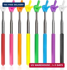8 Pcs Teacher Pointer Stick for Classroom Extendable Pointer Finger Telescoping picture