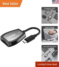 Dual-Slot SD/Micro SD Card Reader, Up to 312MB/s Read, USB-C picture