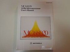 MC68020 32 Bit Microprocessor User’s Manual 1984 Motorola MPU picture