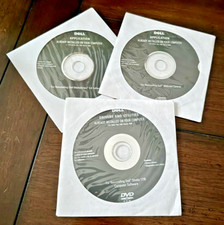 Dell Windows Application and Drivers Utilities CD's Dell Studio 1735 Set(3) NEW picture