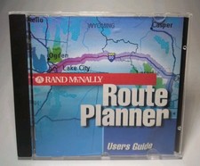 Rand McNally Route Planner Software PC CD ROM w/Key B581 picture