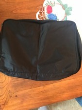 Longchamp Black Water Resistant Laptop Computer Cover picture