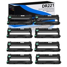 8 Pack DR-221 DR221 DR 221 Drum Yellow For Brother MFC-9330CDW HL-3140CW 3170CDW picture