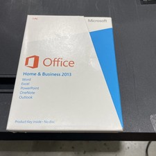Microsoft Office T5D-01575 Retail Home and Business 2013 Product Key Card - 1 PC picture