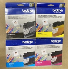 Brother SP01BK SP01Y SP01C SP01M Black Yellow Cyan Magenta lot of 4 picture