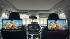 14Inch Car Headrest Player Rear Auto Monitor Video USB TF WIFI BT Androind 13 picture