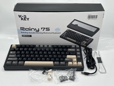 WOBKEY Rainy 75 Pro Keyboard, Cocoa Switch - Anodized Black picture
