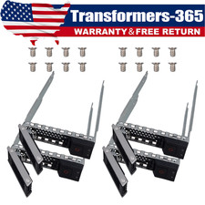 4PCS X7K8W 3.5 Inch Hard Drive Tray Caddy for Dell PowerEdge Server Replacement picture
