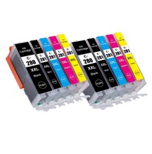 Premium Ink Cartridges for PGI 280 CLI 281 XXL Canon TS6220 TR7520 TR8520 TS6320 picture