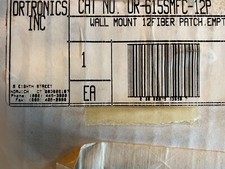 Ortronics OR-615SMFC-12P Wall Mount 12 Fiber/Patch Beige - New picture