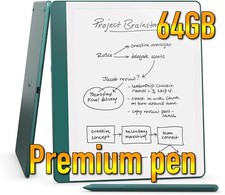 Metallic Jade 64GB Amazon New Kindle Scribe Notebook w/ Premium Pen  2024 Green picture