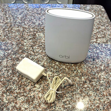 NETGEAR Orbi Satellite RBS20 Dual-Band Mesh WiFi Satellite 1200Mbps White picture