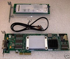  Intel SRCSAS144E  SATA/SAS PCI-E RAID Controller With AXXRIBBU1 Battery Backup picture
