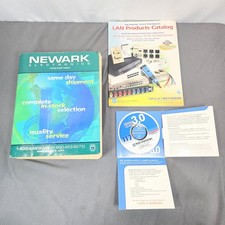 Newark Electronics Catalog Lot 116 LAN Products CD-ROM 1998 Vintage picture
