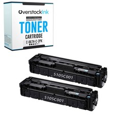 OSI 2-Pack Replacement Canon 067 H Cyan Toner Cartridges for i-SENSYS LBP633Cdw picture