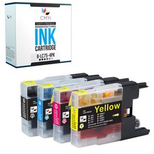 4PK Compatible CMYi LC75 Ink Cartridges Combo fits Brother MFC-J425W J430W J435W picture