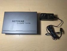 Netgear ProSAFE 8 Port Gigabit VPN Firewall FVS318G v2 w/ Power Adapter picture
