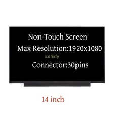 LP140WFA(SP)(C1) LP140WFA-SPC1 LCD Screen FHD 1920x1080 Matte TESTED WARRANTY  picture