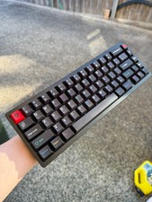 Custom Lucky65 Mechanical Keyboard Canglan V2 Switches Retro Dark Lights Keycaps picture