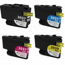 4Pcs LC3037 Ink Cartridge for Brother MFC-J5845DW MFC-J5945DW MFC-J6545DW w/chip picture