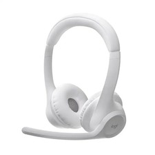 Logitech Zone 300 Wireless Bluetooth On-Ear Headset - Off-White - No Box - VG picture